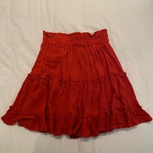 Vestique skirt - red  
Size small - never worn with tags